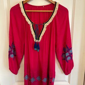 Boho Embroidered Tunic